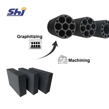 Grafito isostático para colada continua de cobre
